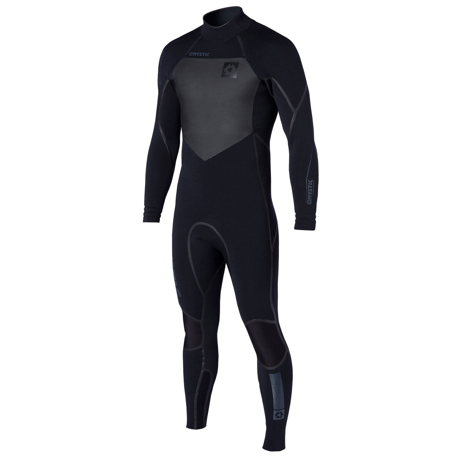 Mystic Majestic 4/3 Backzip Traje - Negro