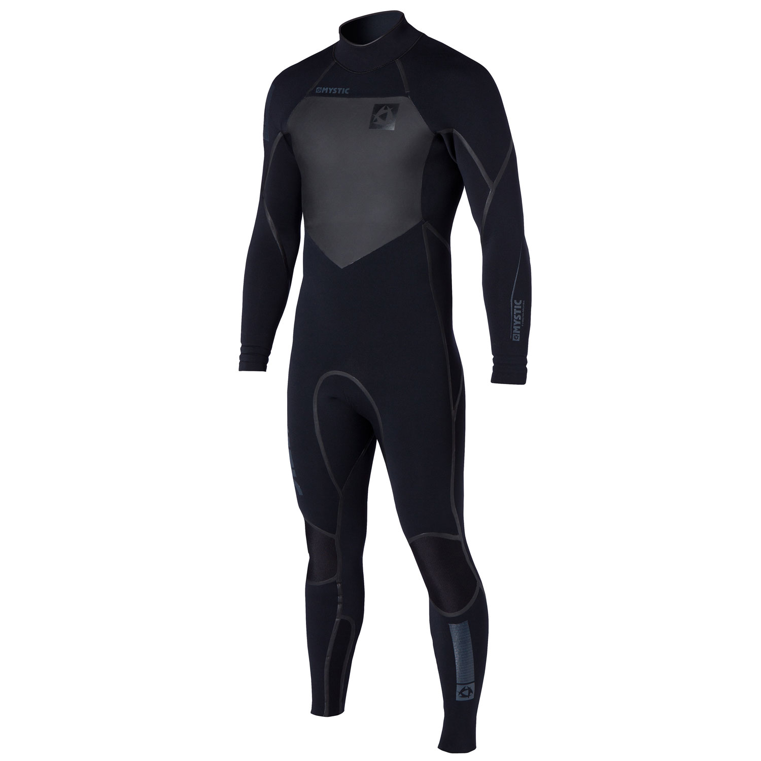 Mystic Majestic 5/4 Backzip Kitesurf Traje 2014 - Negro