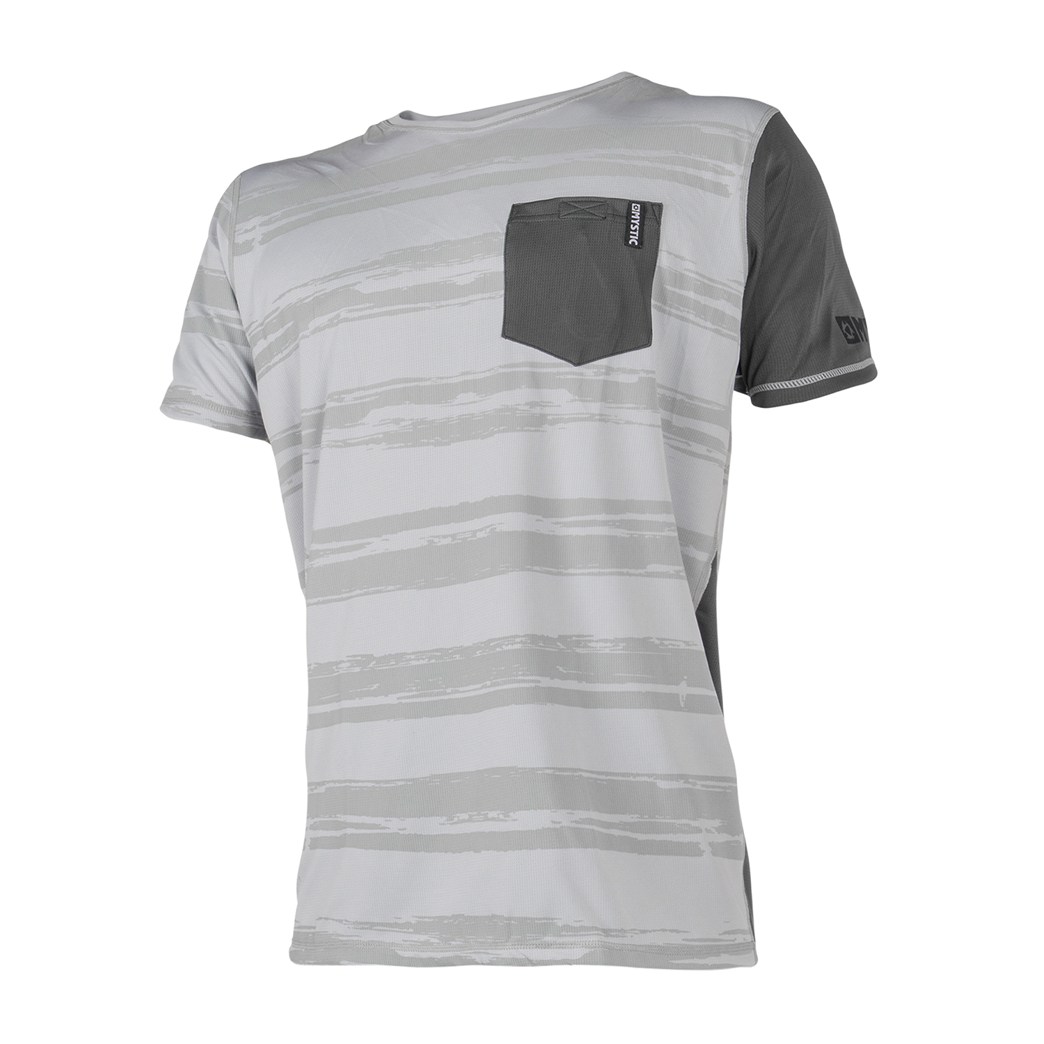 Mystic Majestic Shortsleeve Quickdry - Gris / Blanco