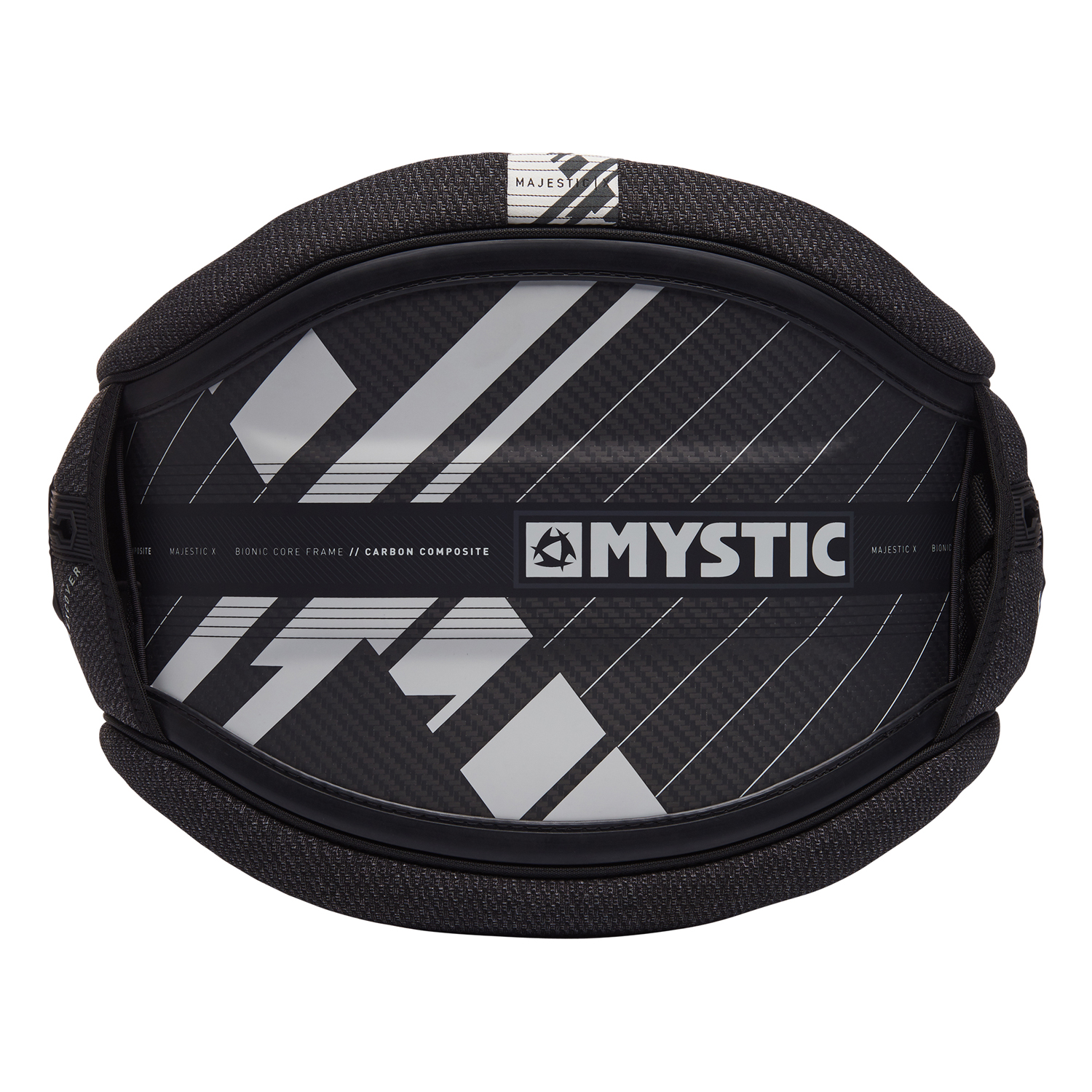 Arnés De Cintura Mystic Majestic X - Negro / Blanco - Barra Sin Esparcidor