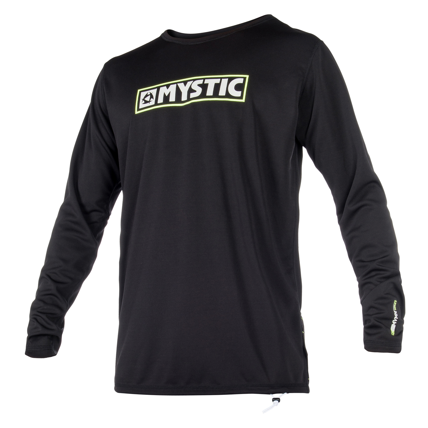 Camiseta De Manga Corta Mystic Mvmnt De Manga Larga - Negro
