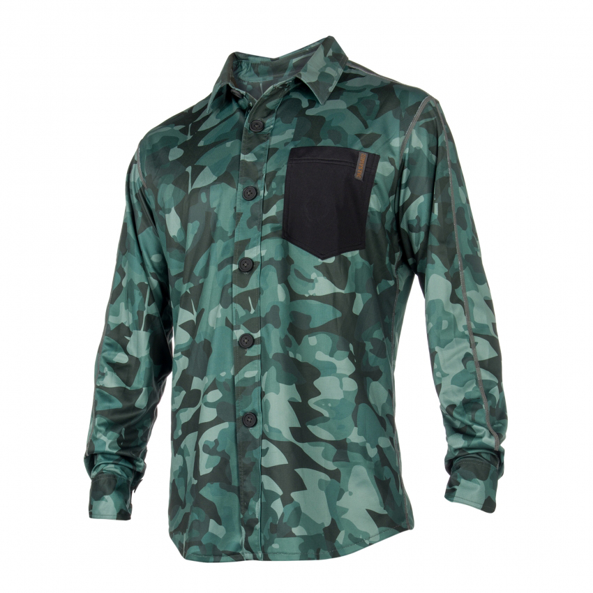 Camiseta Mystic Shred Quickdry - Allover Verde
