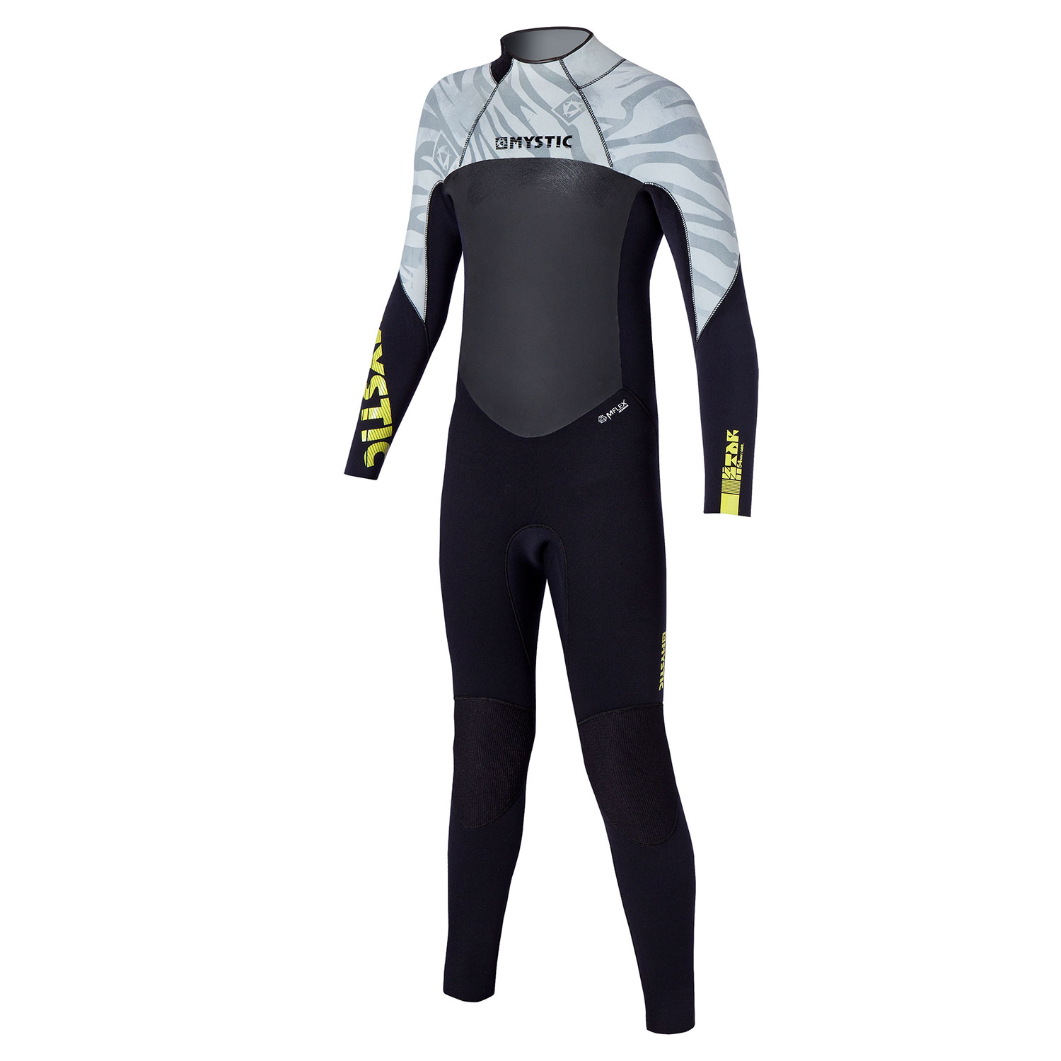 Mystic Estrella 3/2 Junior Backzip Gbs Traje - Zebra