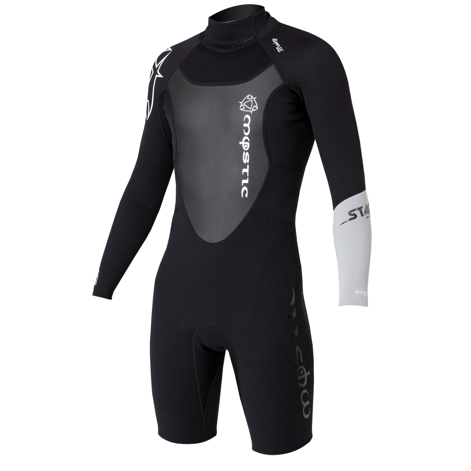 Mystic Estrella 3/2 Kitesurf Chapo Longarm 2014 - Negro