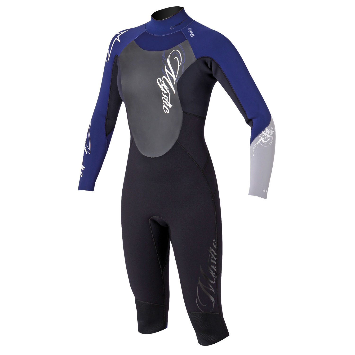 Mystic Para Mujer De La Estrella 4/3 Gbs Kitesurf Shortleg Longarm 2014 - Blk / Pur