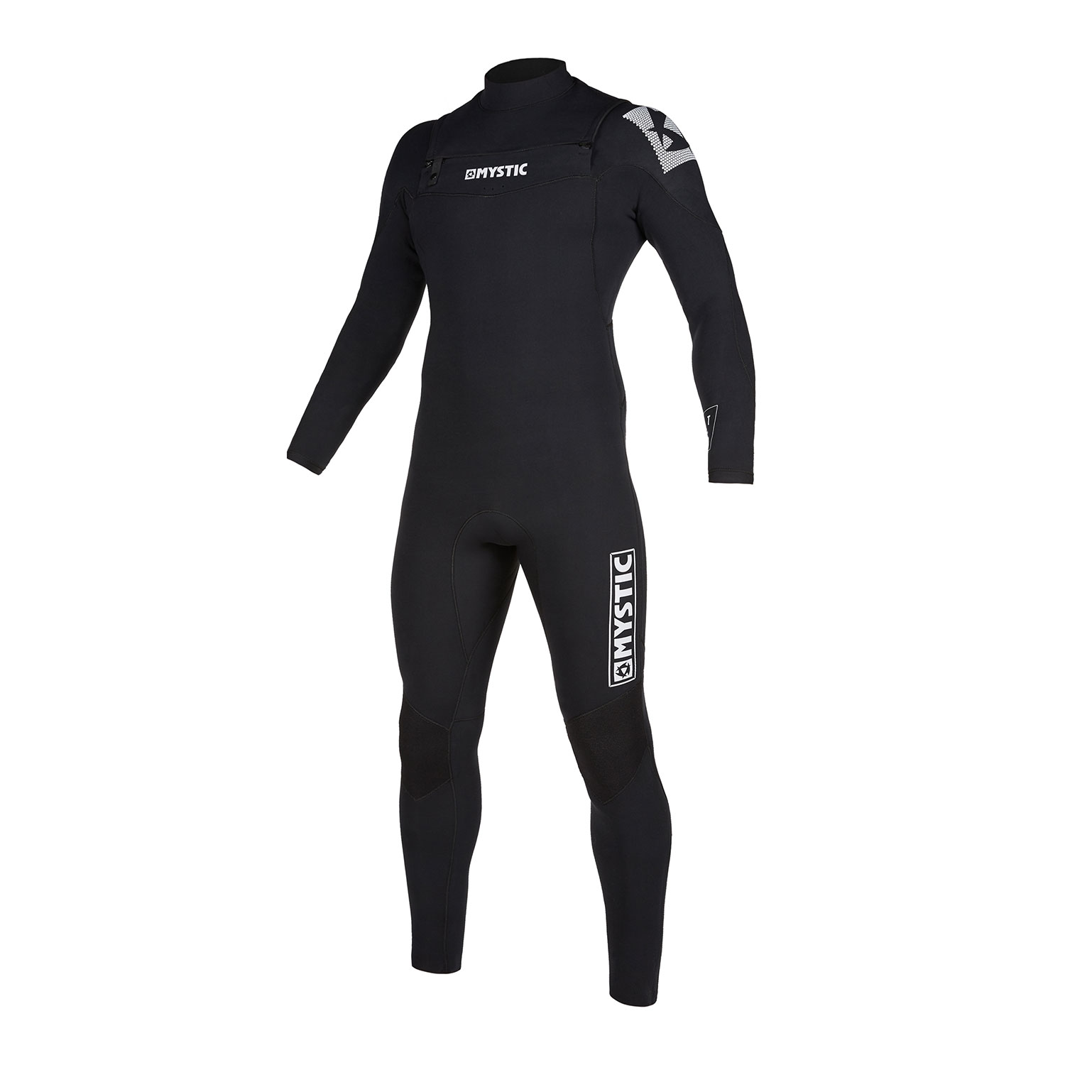 Traje De Neopreno Completo Mystic Star 5 / 3Mm Con Cremallera Frontal Doble - Negro