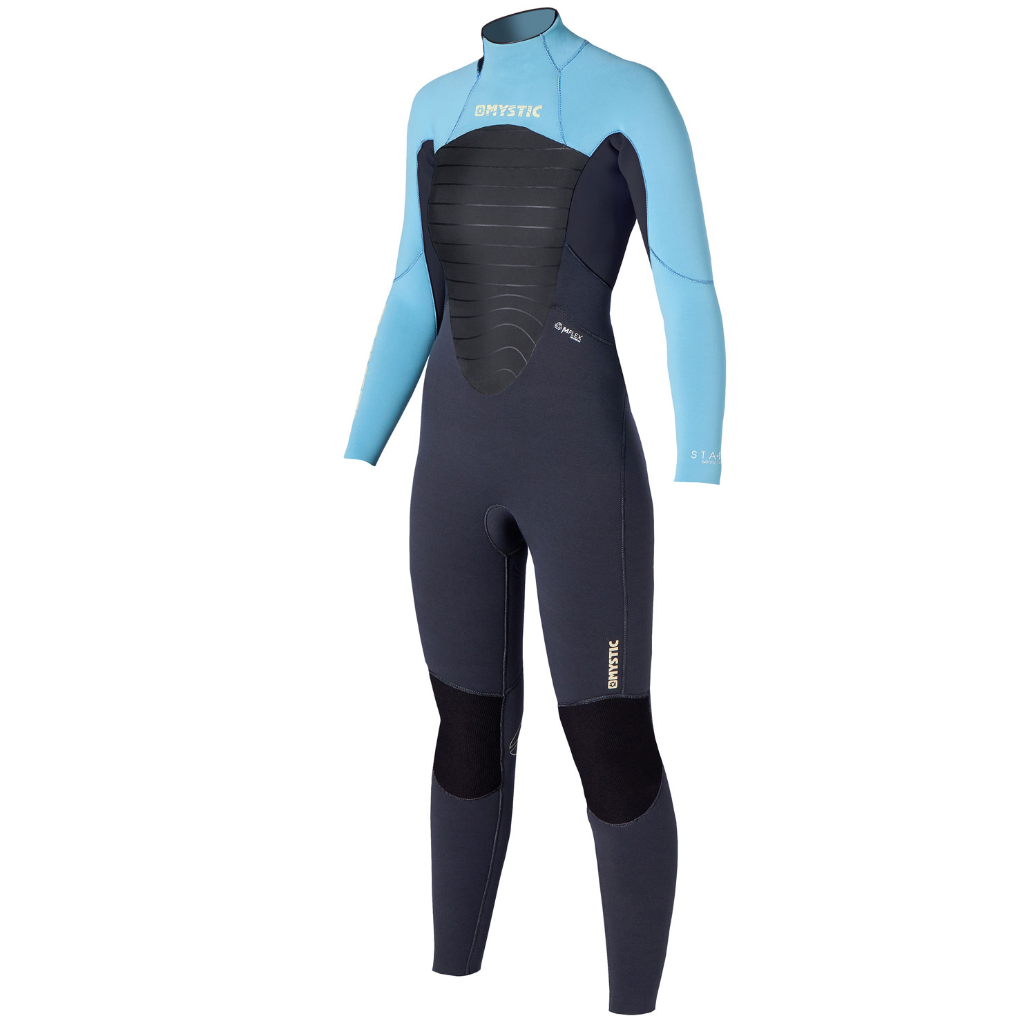 Mystic Para Mujer Estrella 5 / 4Mm Gbs Backzip Traje 2015 - Azul