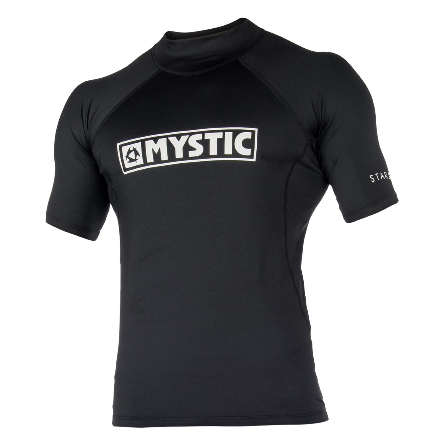 Mystic Star Rash Vest Manga Corta - Negro