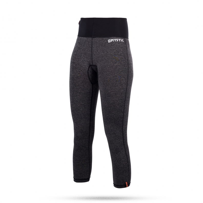 Mystic Sup Deslumbrado Mujeres Largo Rash Pant - Negro / Gris