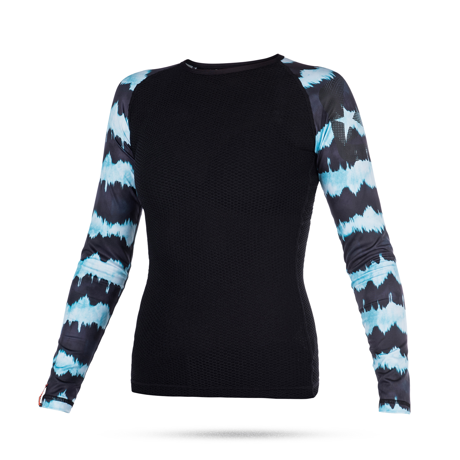 Mystic Sup Deslumbrado Mujeres De Manga Larga Rash Chaleco - Menta