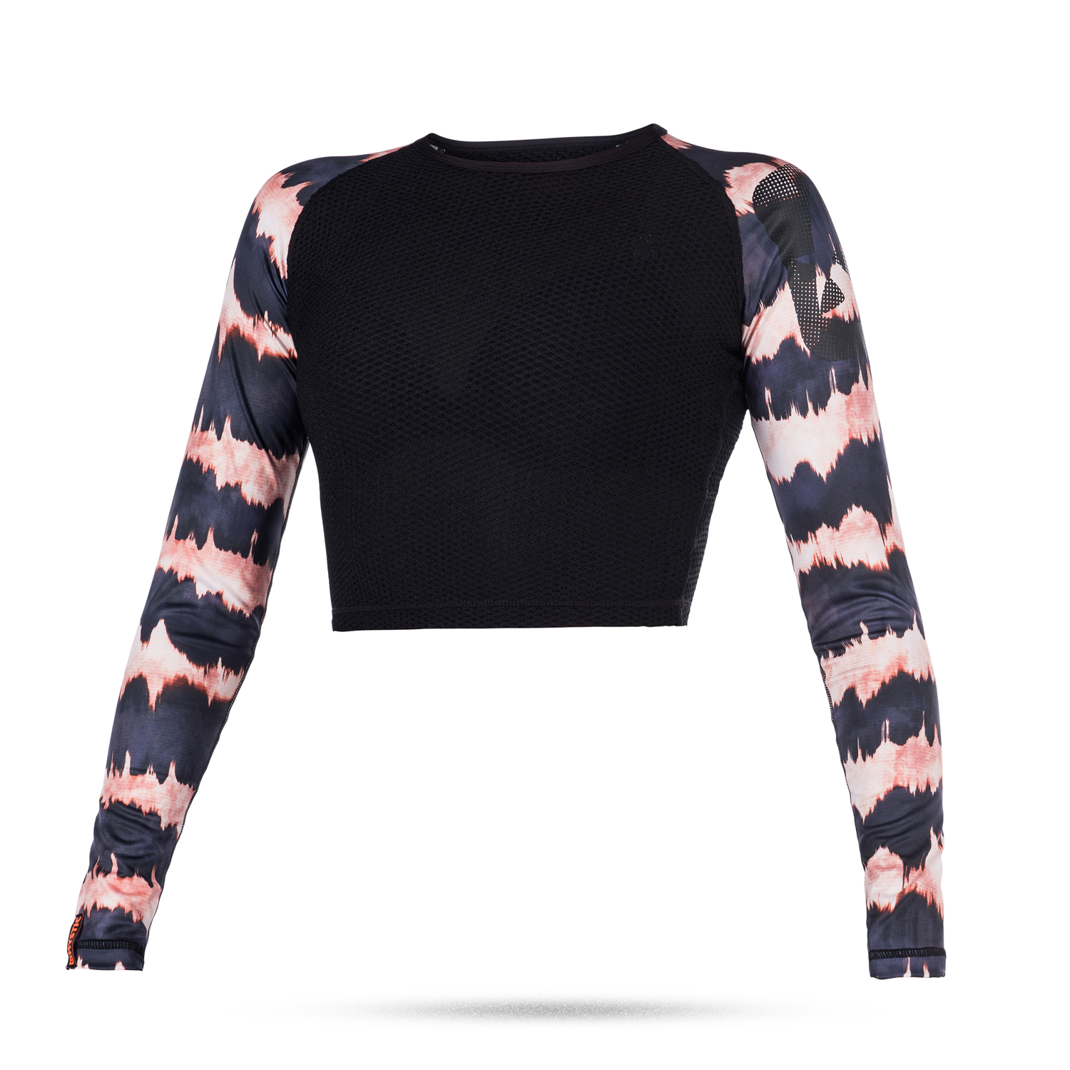 Mystic Sup Deslumbrado Mujer De Manga Larga Rash Chaleco Croptop - Rosa