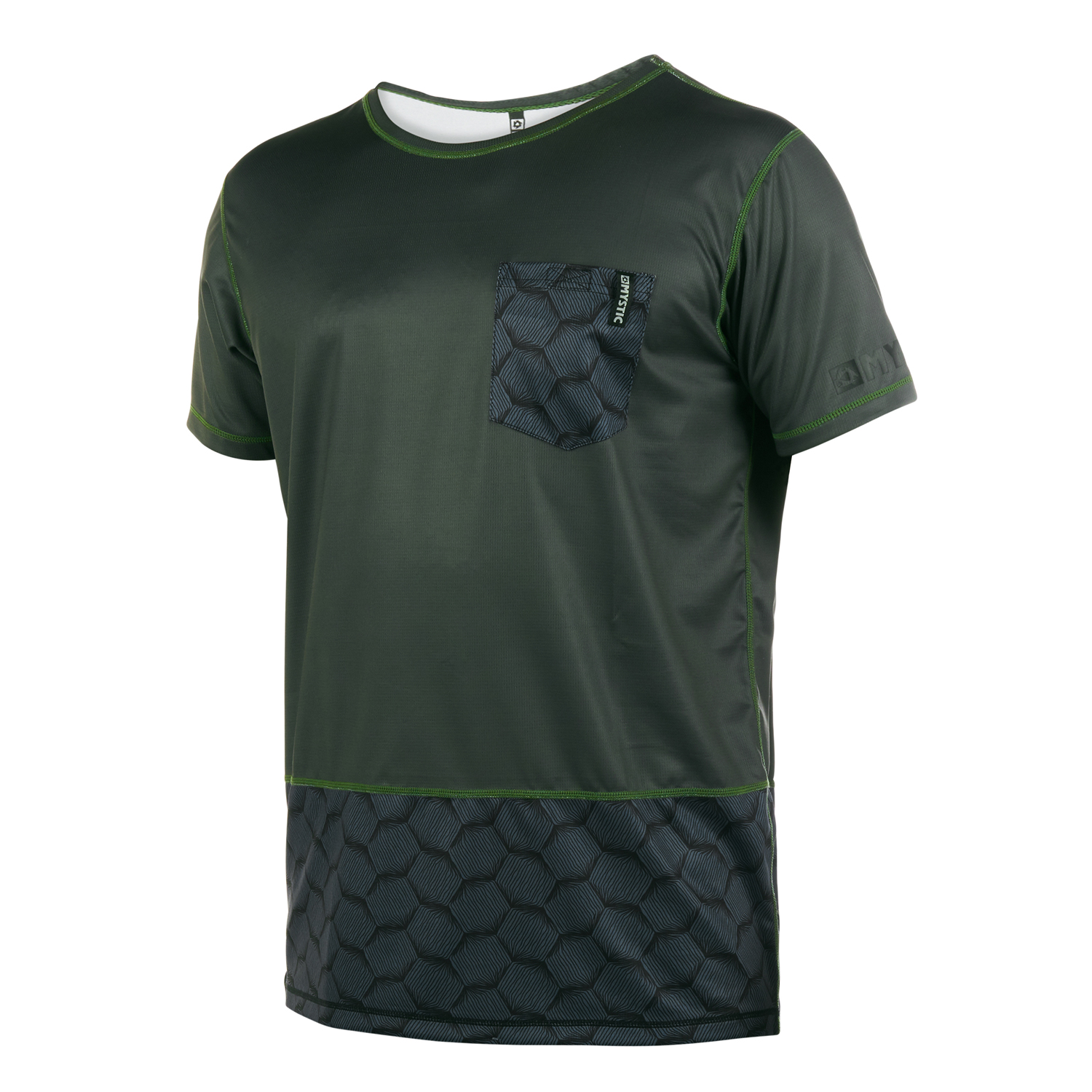 Camiseta De Manga Corta Mystic Suprem - Dark Olive