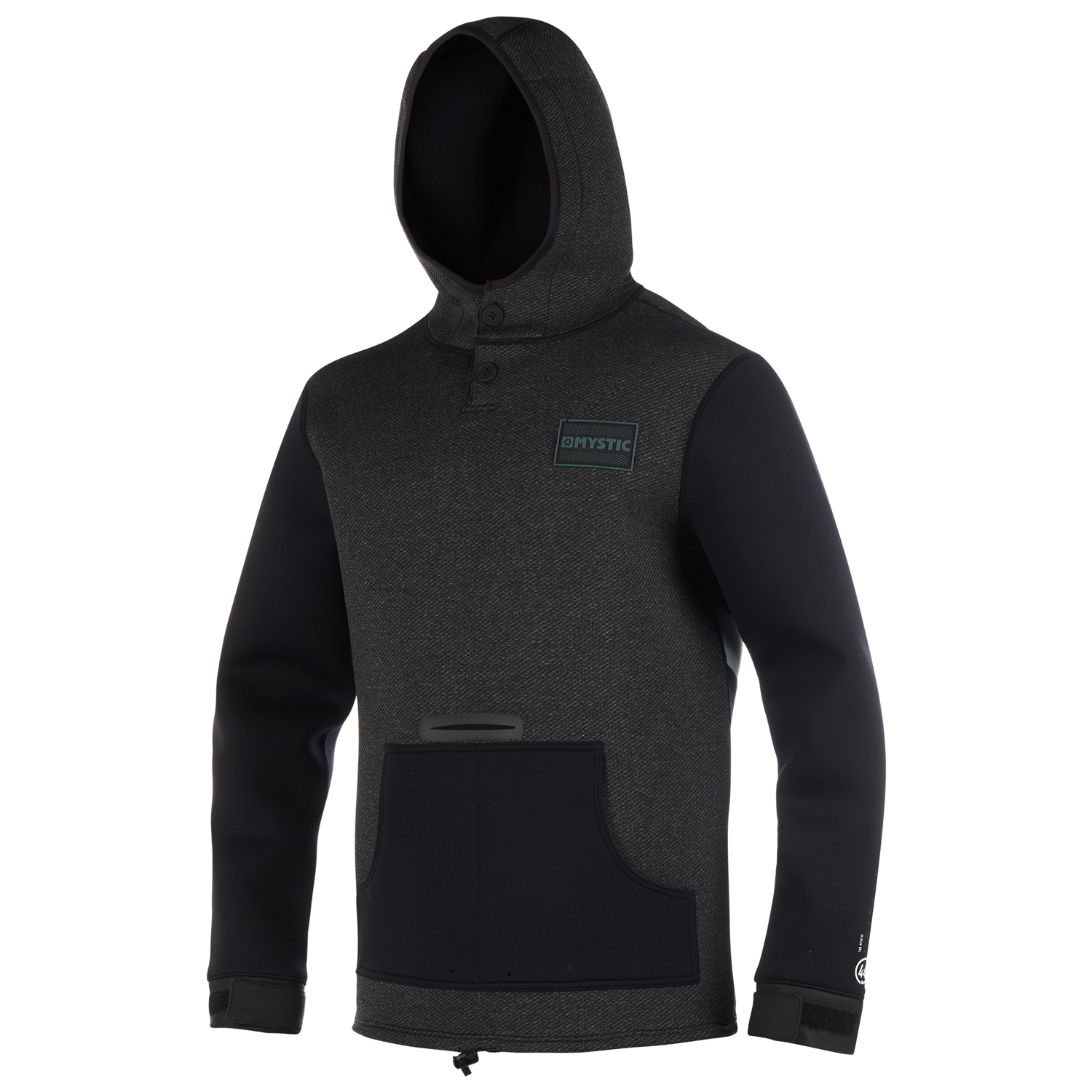 Sudadera De Neopreno Mystic Voltage Sweat - Negro / Blanco