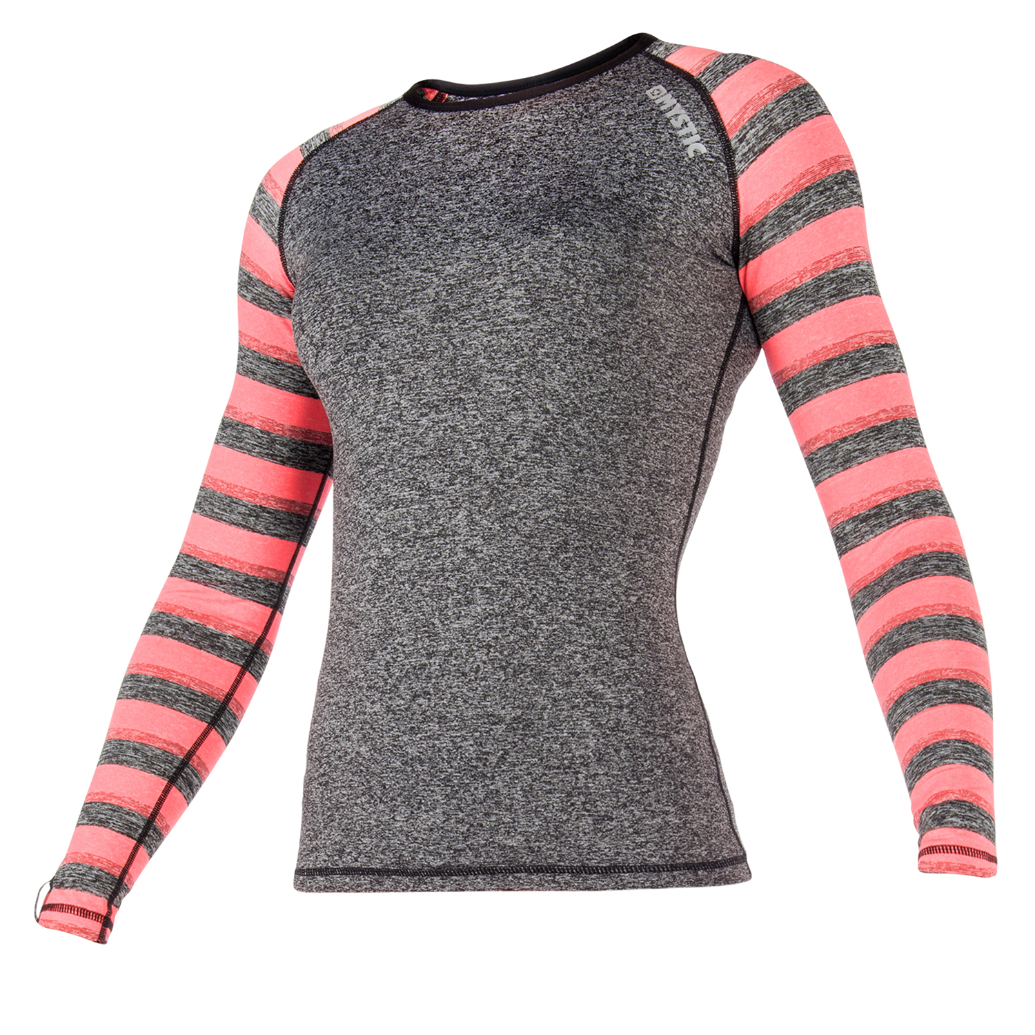 Mystic Women Dazzled Longsleeve Rash Vest - Coral