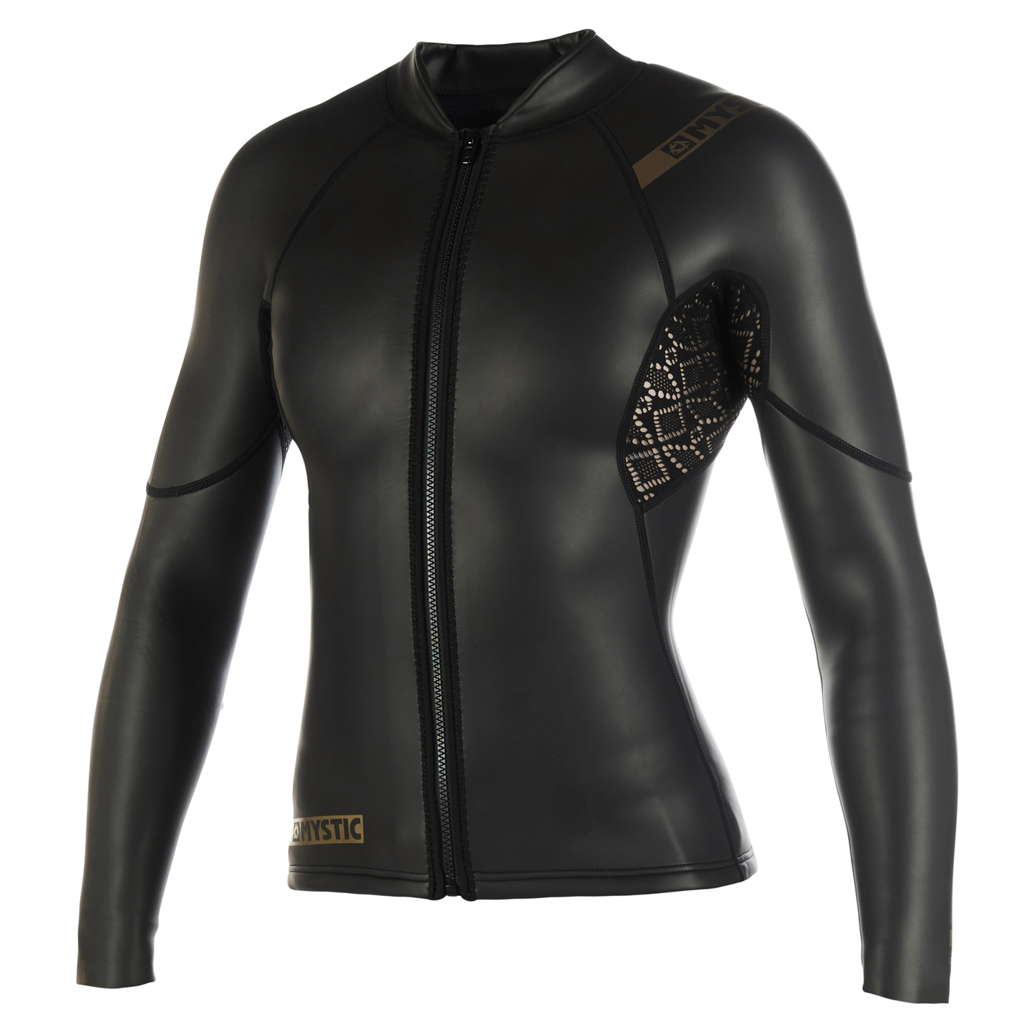 Chaqueta De Neopreno De Manga Larga Mystic Diva Para Mujer - Negro