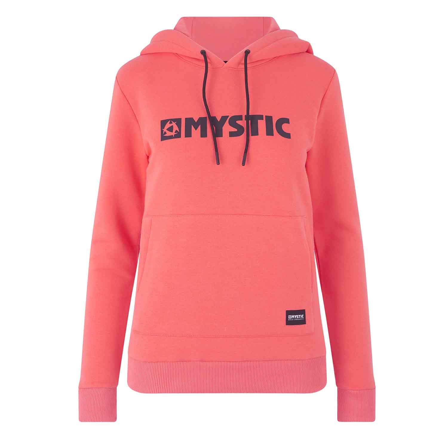 Mystic Womens Brand Hoodie Sweat - Faded Coral