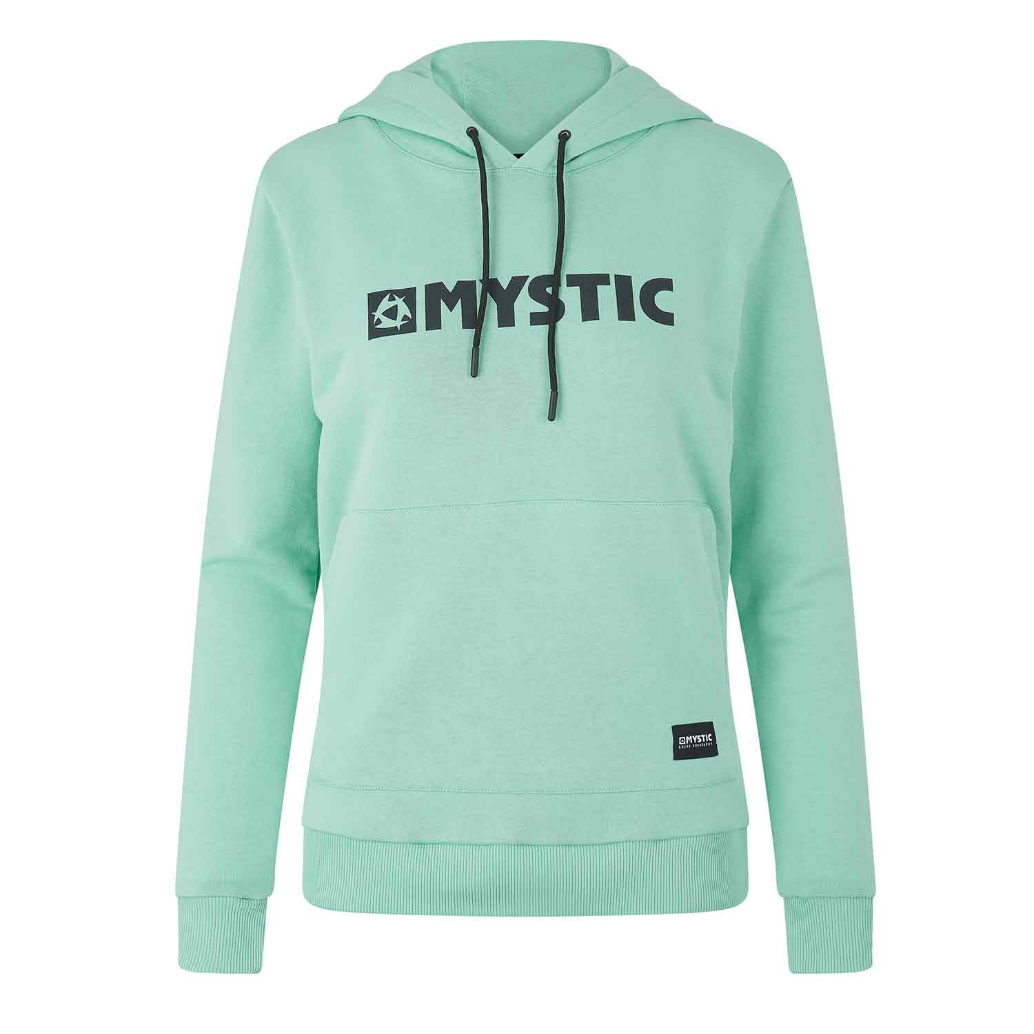 Mystic Womens Brand Hoodie Sweat - Mist Mint