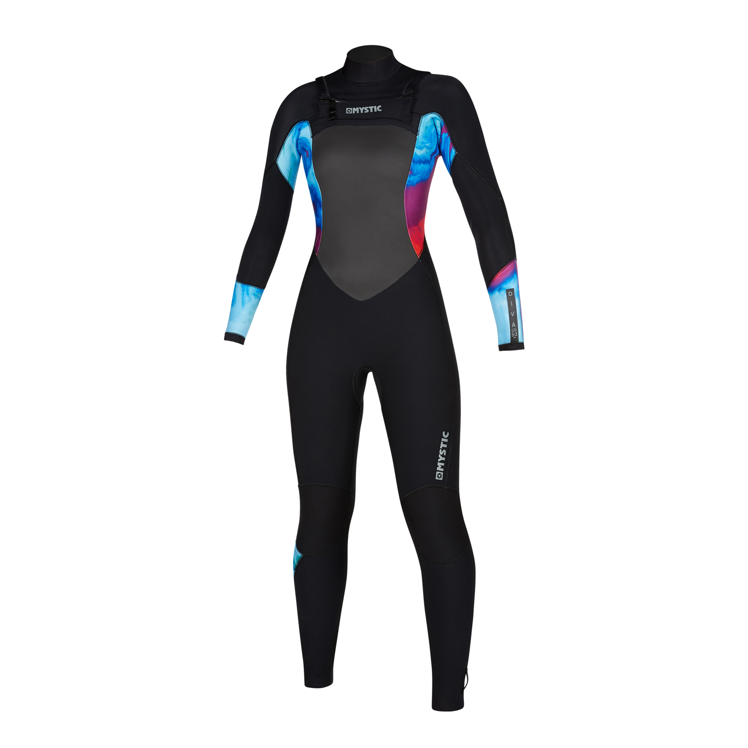Traje De Neopreno Mystic Para Mujer Diva 5 / 3Mm Doble Fzip Fullsuit - Aurora