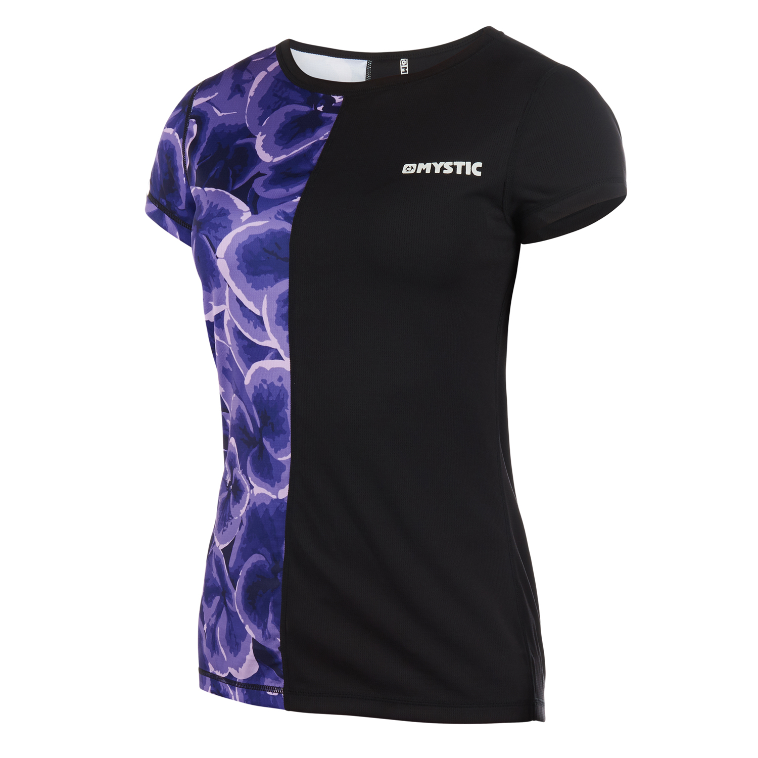 Camiseta De Manga Corta Mystic Diva De Manga Corta Para Mujer - Púrpura