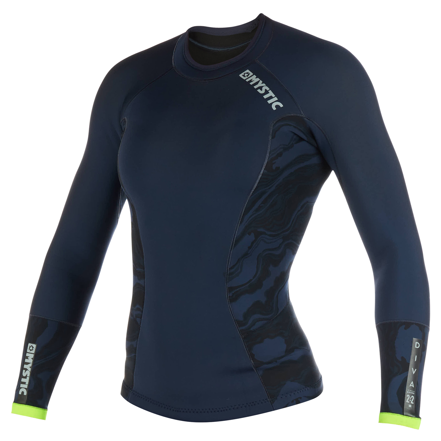 Traje De Neopreno De Traje De Neopreno Para Mujer Mystic Diva Chaleco - Azul Marino / Lima