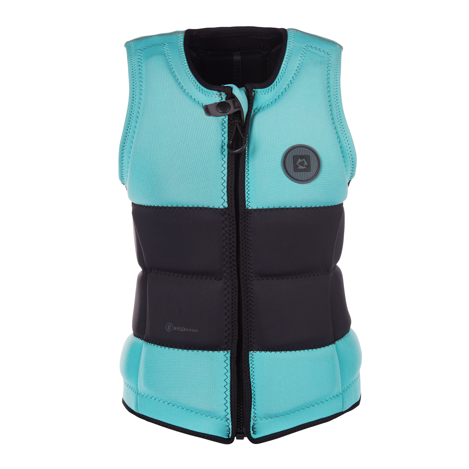 Mystic Womens Dutchess Front-Zip Wake Impact Vest - Mint