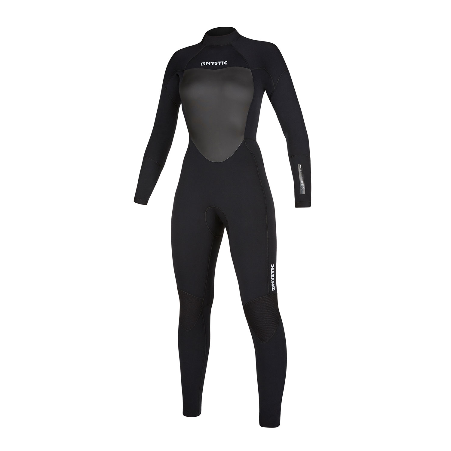 Traje De Neopreno Completo Mystic Womens Star 3 / 2Mm Con Cremallera Trasera - Negro