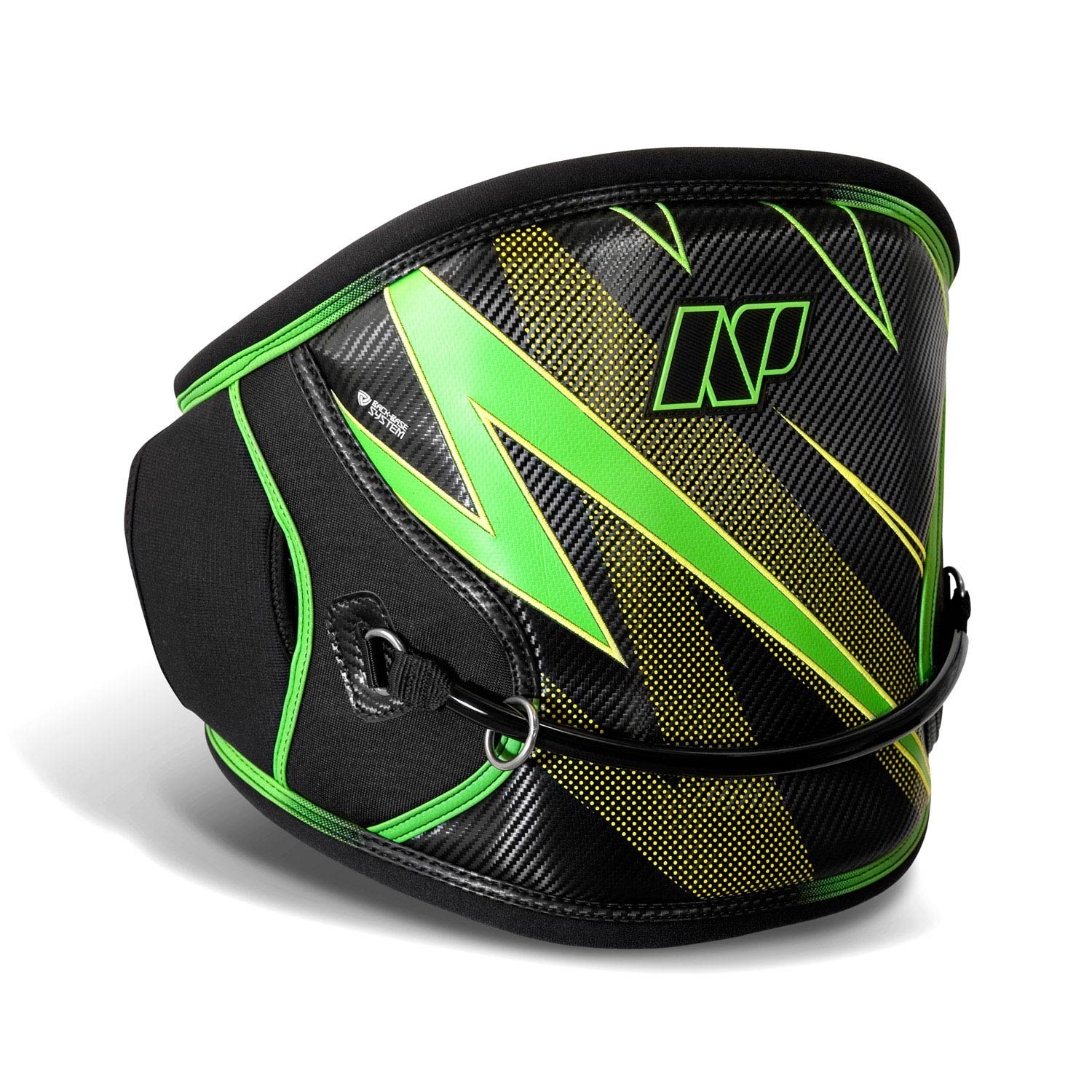 Np Surf [Neilpryde] Flash Est?ndar De Kitesurf Arn?s 2014 - Negro / Verde