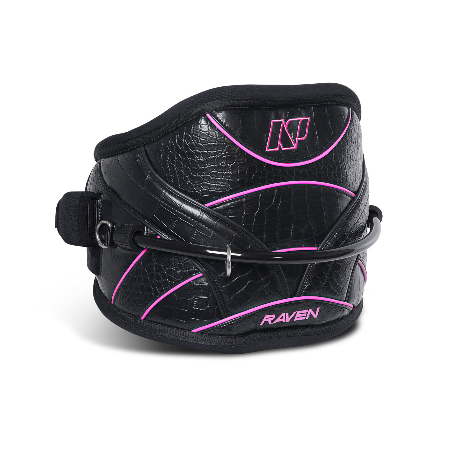 Np Surf [Neilpryde] Cuervo Ezr Para Mujer De Kitesurf Arnés - Negro / Rosa