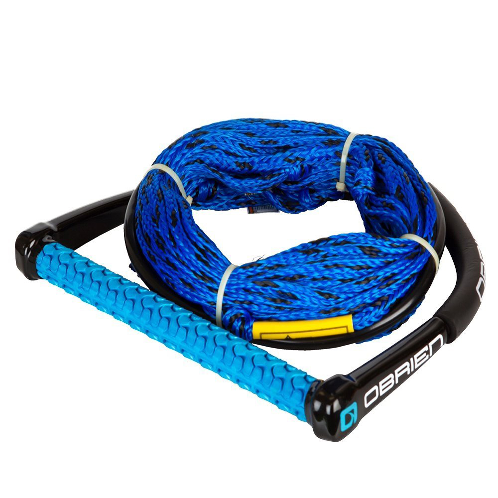 Obrien Cuerda De Wakeboard De 4 Secciones Y Mango - Azul / Negro