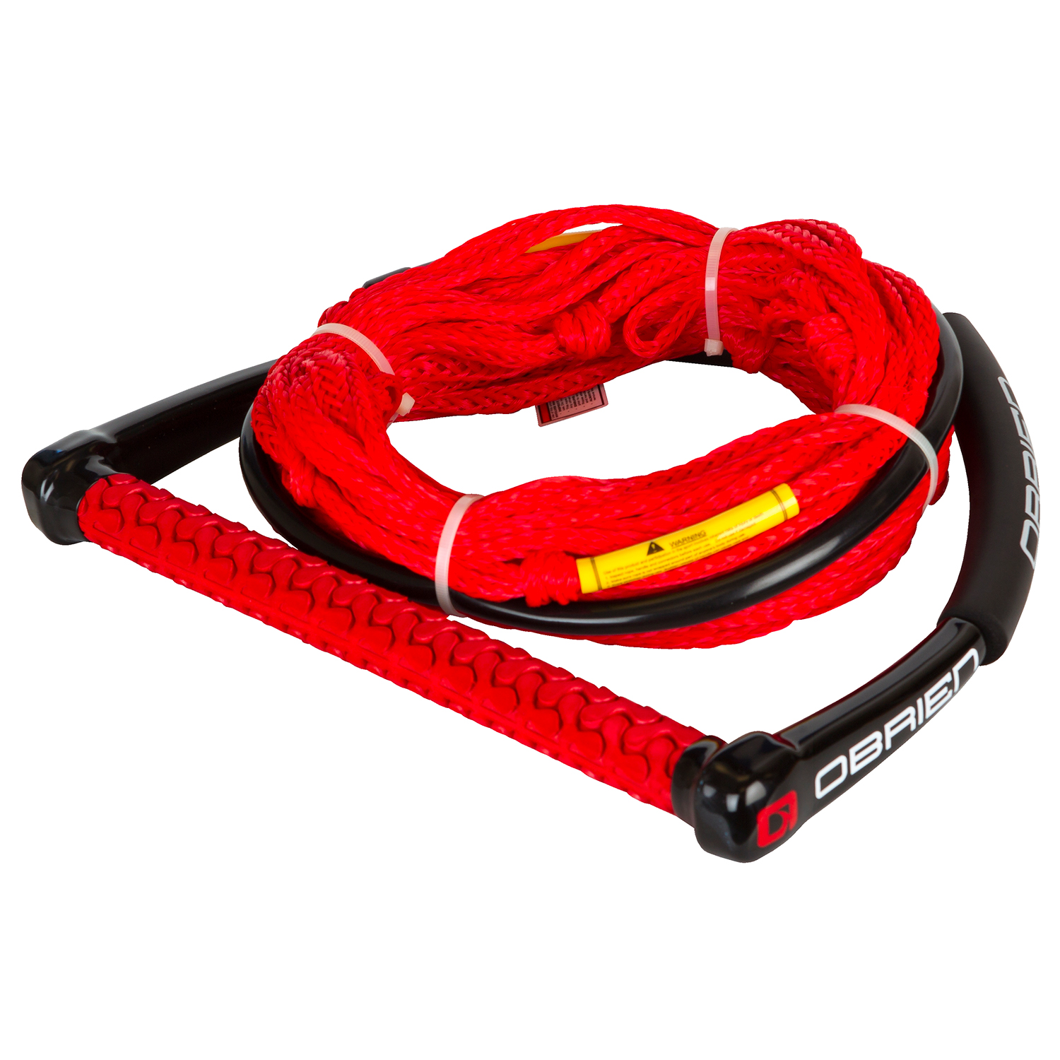Cuerda Y Mango Combo De Despertador Poly-E De 4 Secciones Obrien - Rojo