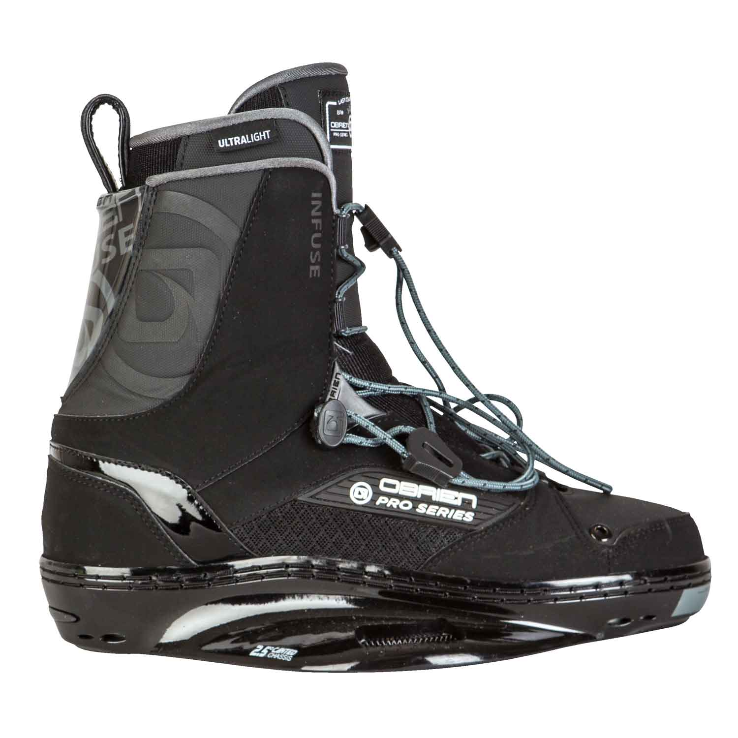 Fijaciones De Wakeboard Obrien Infuse Pro Series - Negro / Blanco