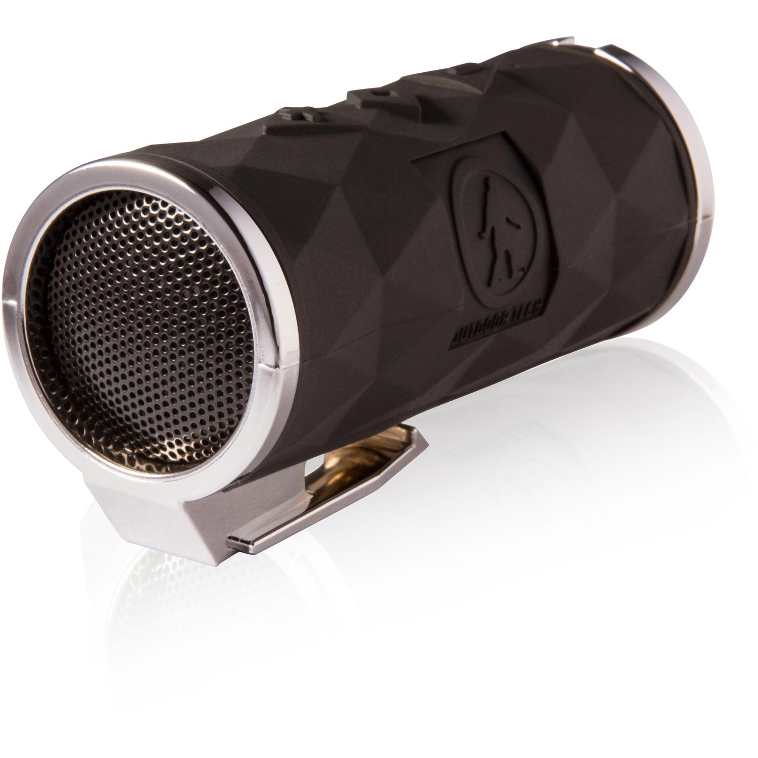 Outdoor Tech Buckshot 2.0 Mini Altavoz Inalámbrico - Negro / Cromado