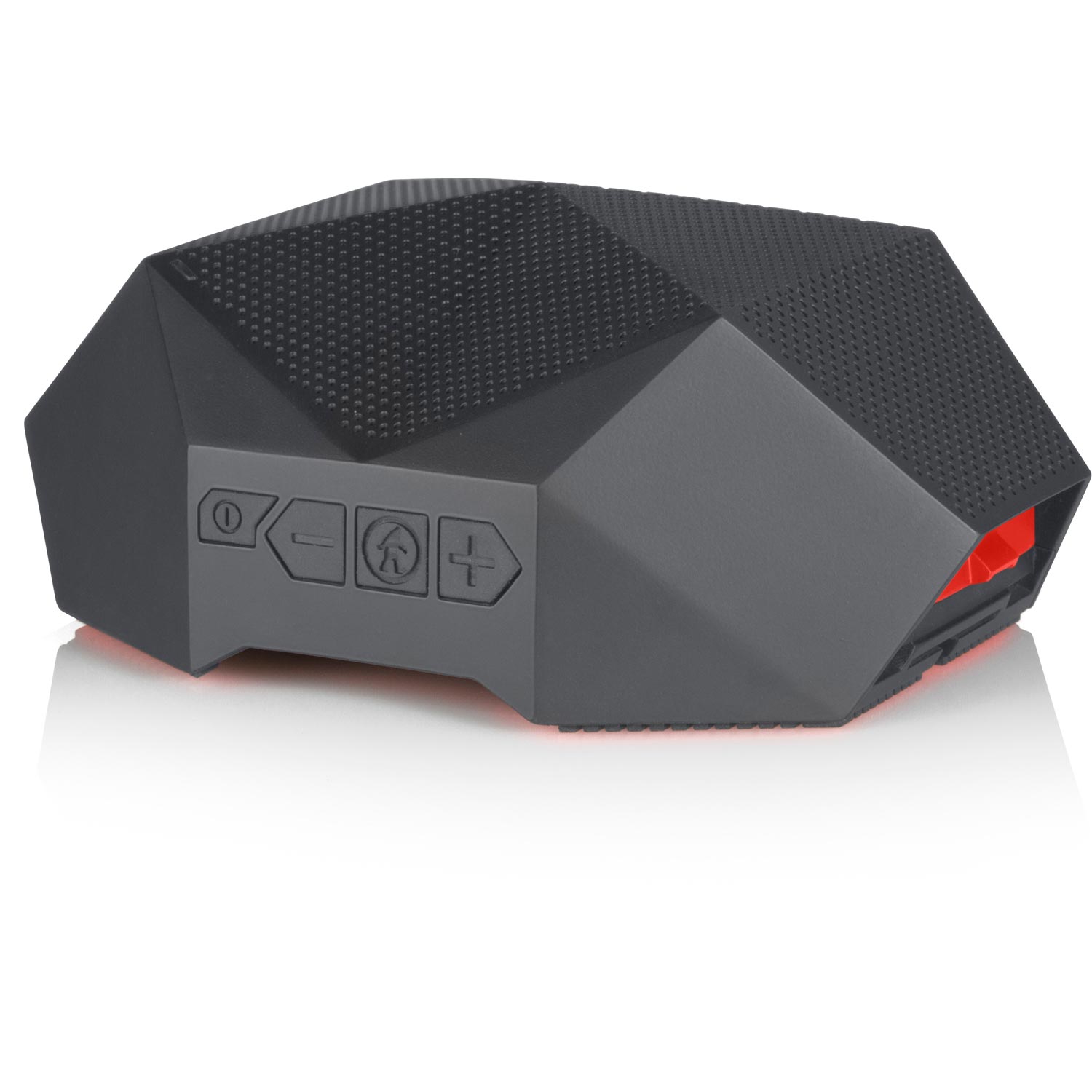 Outdoor Tech Turtle Shell 3.0 Boombox Inalámbrico Robusto - Gris / Naranja