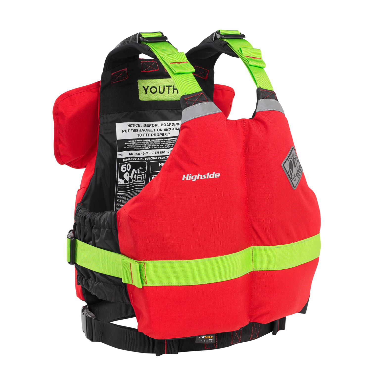 Palma De Highside Rafter Pfd Juvenil Flotabilidad Aid - Rojo