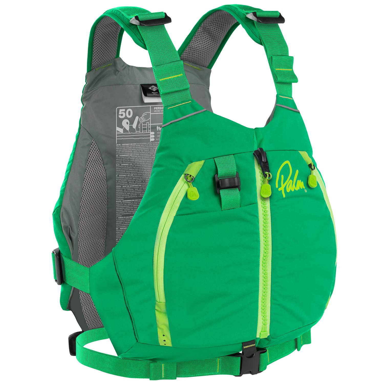 Palm Peyto Pfd Kayak Buoyancy Aid - Verde