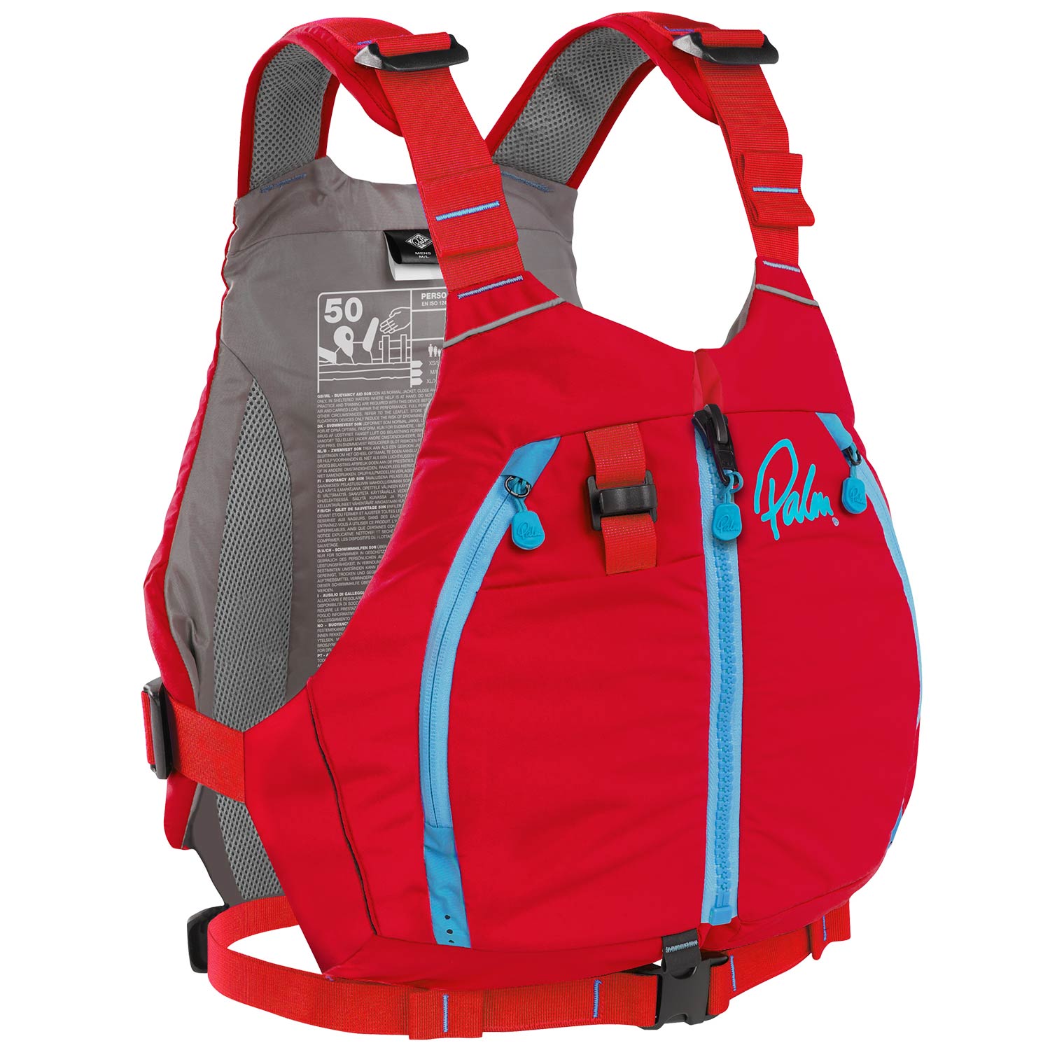 Palm Peyto Pfd Kayak Buoyancy Aid - Rojo