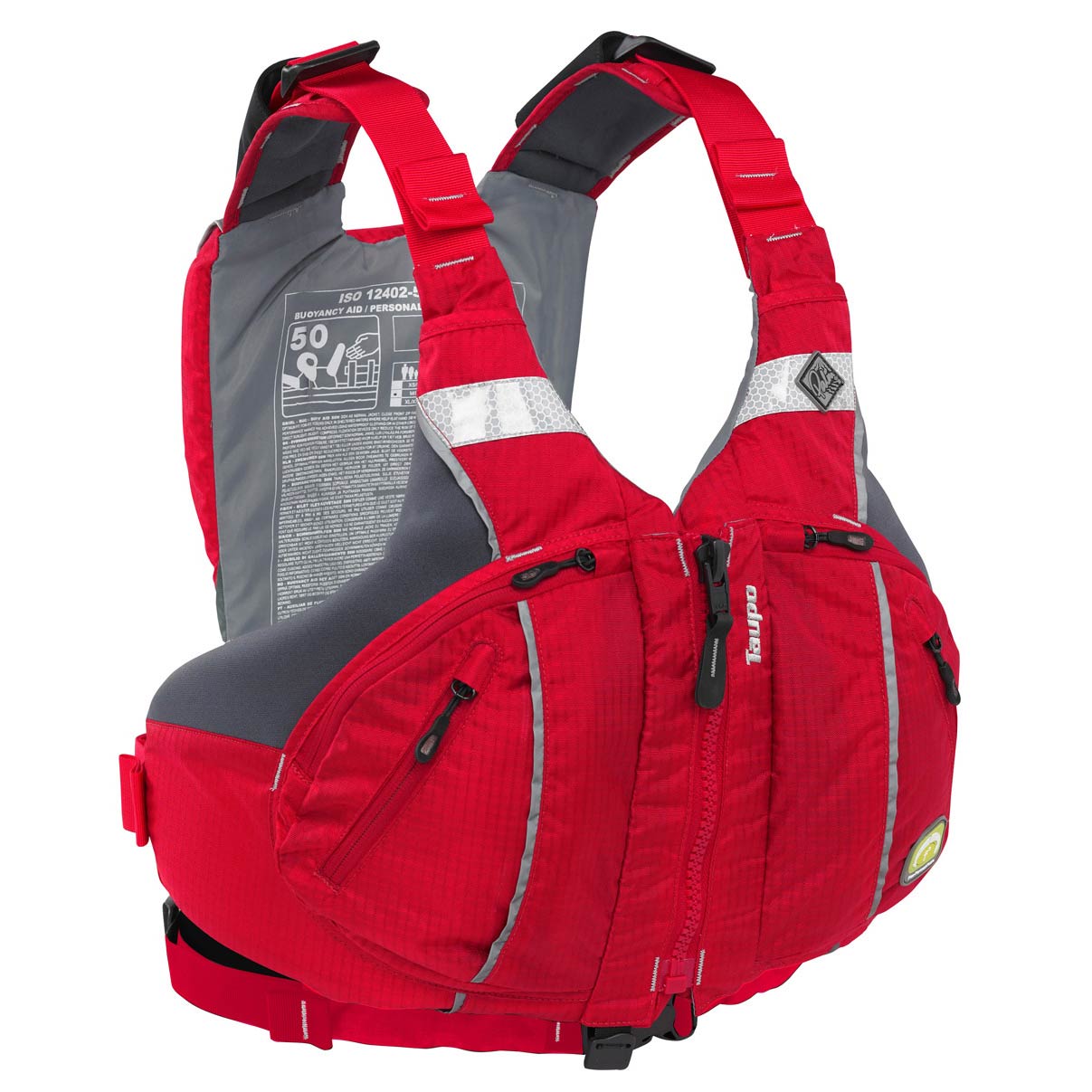 Palma Taupo Canoa Pfd Flotabilidad Aid - Rojo