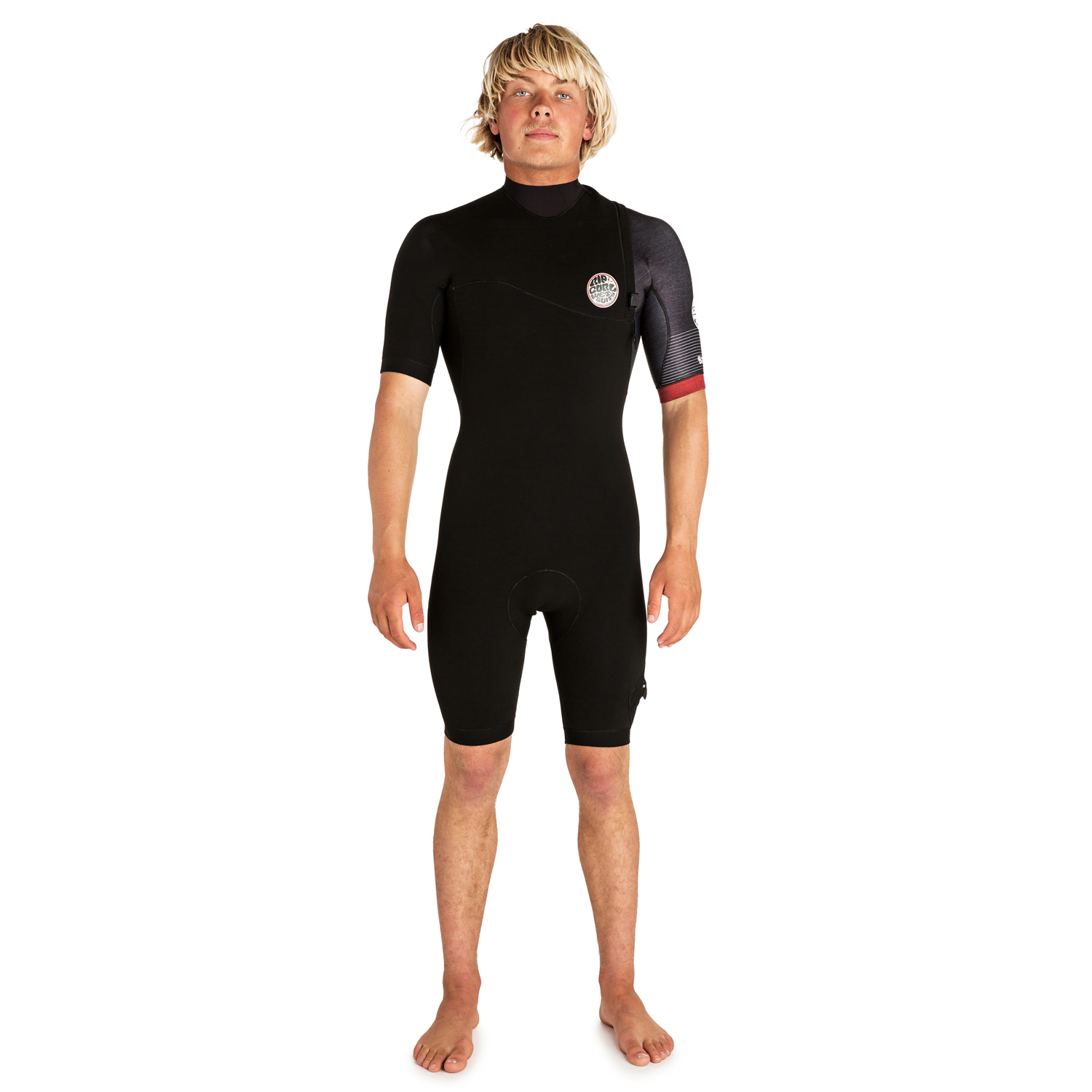 Rip Curl E-Bomb Pro Shorty Shorts Shorts - Negro / Rojo