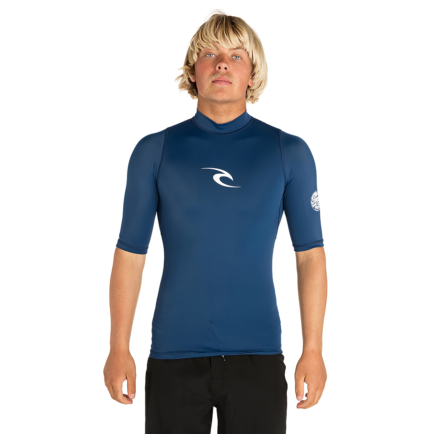 Rip Curl Manga Corta Uv Surf Tee - Azul Marino