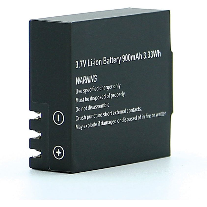 Silverlabel Focus Acción Cámara De La Batería Para Los Modelos 4K, 1080P Y 720P