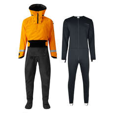 Traje Seco Y Traje Interior Typhoon Sea Kayak He | Con-Zip |  - Mandarina/gris
