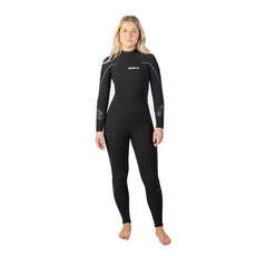 Traje De Neopreno Gul Response Para Mujer, Con Costura Invisible, 3/2 Mm, , Negro