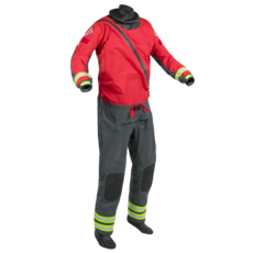 Traje Seco Profesional Palm Rescue - Rojo / Gris Azabache - 12137