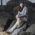 Gill Womens Knit Fleece - Melange Azul