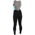 Gul Mujeres Respuesta Flatlock Largo Jane 3Mm Traje - Negro / Pstcho