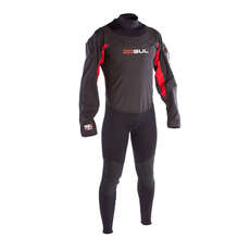 Gul Ballistic Semi Seco Traje Impermeable - Negro / Rojo Gul Ballistic Semi Seco Traje Impermeable - Negro / Rojo