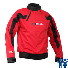 Gul Ballistic Pegada Júnior Spraytop / Impermeable Cag - Rojo / Negro