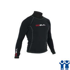 Gul Evotherm Flatlock Manga Corta Junior Rash Vest / 2023- Guardia Negro
