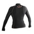 Gul Evotherm Flatlock De Manga Larga Para Mujer Rash Vest / Protectores - Negro
