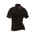 Gul Evotherm Flatlock Manga Corta Para Mujer De Rash Vest / Guardia - Negro
